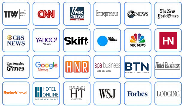 Media logos of publications featuring Ivana Johnston and her clients: Forbes, Entrepreneur, CNN, Fox News, The New York Times, and more